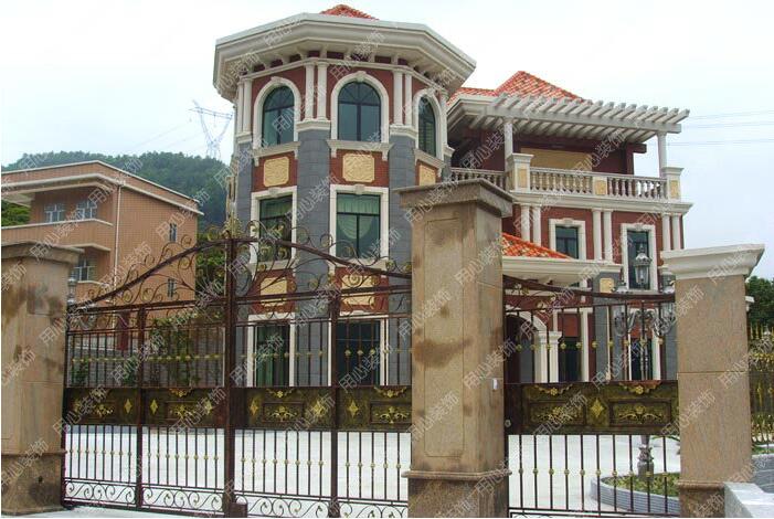 GRC構件羅馬柱制作安裝方法!