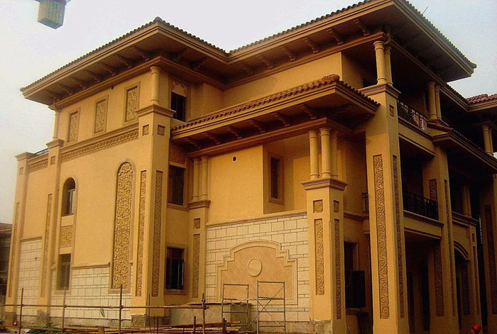 GRC外墻內保溫板的生產工藝與要求